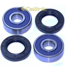 Br115aa2061 Caltric Rear Wheel Ball Bearings Seals Kit For Kawasaki Kl250 Super Sherpa 250