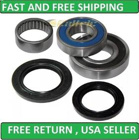 Br131aa2007 Caltric Rear Wheel Ball Bearings Seals Kit For Yamaha R6 Yzf-r6 1999-2002