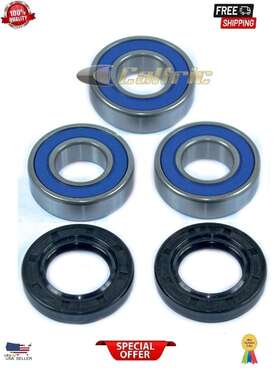 Gg1242br106tc Caltric Rear Wheel Ball Bearings Seals Kit For Suzuki Rm125 1988 1989 1991