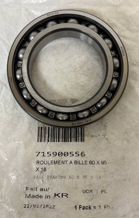 715900556 Can-am Maverick Deep Groove Ball Bearing 60 X 95 18 1 Oem #715900556 #s1256