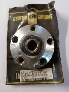 26169 Cci Chrome Wheel Bearing Outer Support For Wide Softail Frames #
