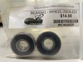 Wcmu0020 Cobra Motorcycle Wheel Bearings Sealed / New Free Ship