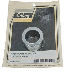 2240-1 Colony Chrome Plated Axle Spacer