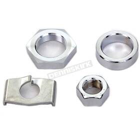 8832-4 Colony Chrome Rear Axle Nut And Lock Kit -