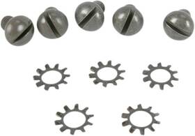 9670-10 Colony Wheel Hub Outer Cover Screw Kit Parkerized #9670-10 Harley Davidson