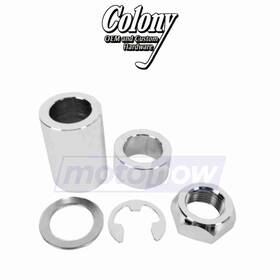 G5ms Colony Mn/g5ms Rear Axle Spacer And Nut Kit For 2017 Harley Davidson Fxdl Low Rider Zj