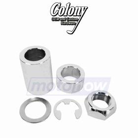 K6j5 Colony Mn/k6j5 Rear Axle Spacer And Nut Kit For 2017 Harley Davidson Fxdb Street Rn
