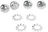 8200-10 Colony Wheel Hub Outer Cover Screw Kit Chrome #8200-10 Harley Davidson