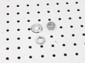 Wtd112524 Colony Harley-davidson 97-99 Dyna Chrome Plated Front Axle Nut