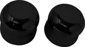 C0007-b Covingtons Smooth Black Front Axle Covers
