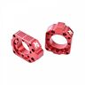 Cr-rab09-ra Ride Engineering Reversable Billet Axle Blocks Red