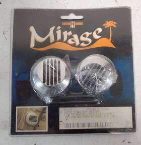 27-159 Custom Chrome Harley Davidson 1973-80 Fl Fx 1957-80 Xl Cci Mirage Rear Axle Caps P/n