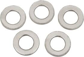 1080877 Drag Specialties Axle Washers Rear #6594 Chrome 5-pack
