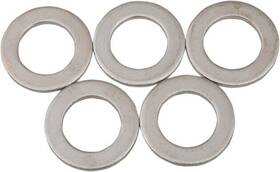 1080878 Drag Specialties Axle Washers Rear #6551 Chrome 5-pack