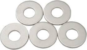 1080879 Drag Specialties Axle Washers Rear #6655 Chrome 5-pack