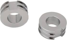 Drag Specialties 139007 Ds Chrome 5/8 Inch Axle Adjuster Spacers Harley Davidson Softail #139007