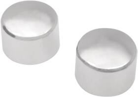 140975 Drag Specialties Ds Chrome Axle Caps Front Harley Davidson