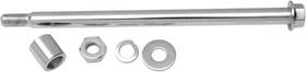 140983 Drag Specialties Ds Chrome Axle Kit Rear Harley Davidson Flh/flhs/flhx/fxb/fxdg/fxsb/fxwg #140983
