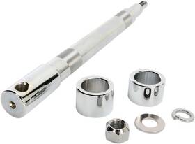 173973 Drag Specialties Axle Kit Front Chrome #173973