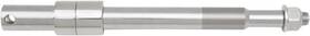 174001 Drag Specialties Axle Front Chrome Harley Davidson Softail