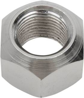232896 Drag Specialties Rear Axle Nut Chrome Harley Davidson
