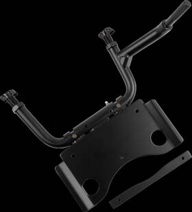 O15-6205mb Drag Specialties 510-0609 Center Kickstand - Matte Black