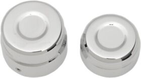 173849 Drag Specialties Billet Axle Cap And Nut Rear Chrome Harley Davidson Sportster