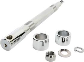Sir881pgjj Drag Specialties Chrome Front Wheel Axle Kit Harley Electra Glide 00-07
