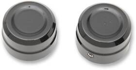 Xf-2-0214-0835 Drag Specialties 0214-0835 Billet Rear Axle Cap - 1 Inch Black