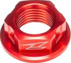 Ze93-8012 Drc Aluminum Axle Front Nuts Bolts Red