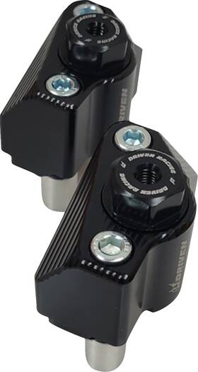 Drcax-206bk Driven Captive Black Axle Blocks