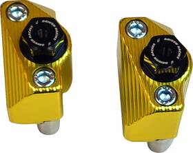 Drcax-206gd Driven Captive Gold Axle Blocks