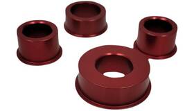 Dcws-034 Driven Racing Captive Wheel Spacer Red For Yamaha Xsr900/fz-07/fz-09/r7