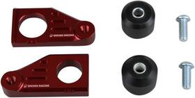 Drax-120-rd Driven Racing Axle Block Slider Red #drax-120-rd For Honda Cbr 1000