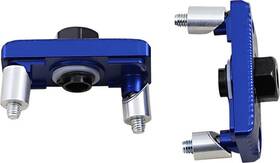 Drcax-201bl Driven Racing Captive Axle Blocks Blue For Kawasaki Ninja 250r/ninja 300/z400