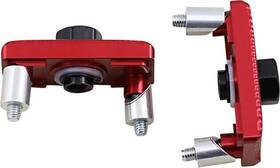 Drcax-201rd Driven Racing Captive Axle Blocks Red For Kawasaki Ninja 250r/ninja 300/z400