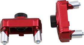 Drcax-202rd Driven Racing Captive Axle Blocks Red For Yamaha Mt-03/yzf-r3