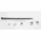 Ds-223033 Drag Specialties Chrome Axle Kit