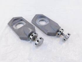 37320193a Ducati Superbike 749 749s And 999 999s Rear Wheel Slider Shoe Axle Chain Adjusters