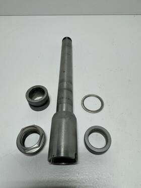 Dod-ax002-silver-v4 Ducati Panigale 1199 1299 V4 V2 Axle Frontaxle With Spacers 81910691a