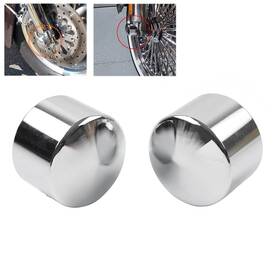 Earthoee 550753369652 Front Axle Cap Nut Cover Fit Harley Touring Road King Street Glide Dyna Us
