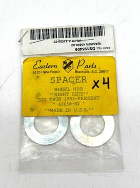 Eastern Motorcycle Parts 43650-82 Harley Spacer Qty 4 Nos