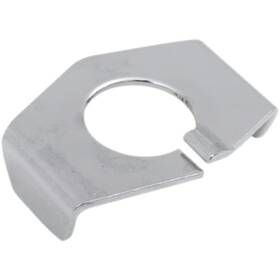 J-1-72 Eastern Motorcycle Parts Axle Nut Lock Plate - Chrome Street Bike