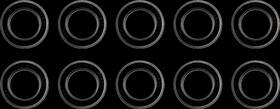 Factory Links Wbe-j-019 Wheel Bearings - 6905 2rs 25x42x9 10 Pack