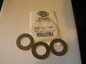 43559-73 Factory/oem Harley Wheel Hub Washers 3 For Fx Xl Fl 1973-1982 Oe