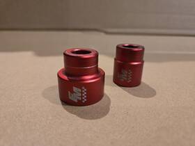 Fm-101-009 Faster Minis Wheel Spacers Honda Crf110f 2013-2025 Red