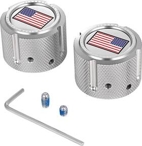 Fd20-fac-ss Figurati Designs Front American Stainless Steel Axle Cover