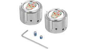 Fd30-fac-ss Figurati Designs Front Axle Nut Covers