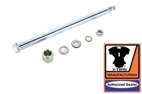 44-2418 Fxr Rear Axle Kit Zinc Plated 1982-1994 Super Glide Evo Shovel