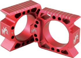 04-0101-00-10 Hammerhead Axle Blocks Red For Honda Cr/crf Models